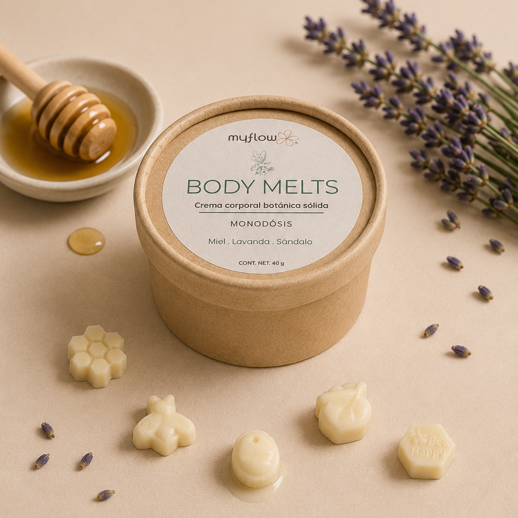 Body Melts | Crema botánica corporal sólida monodósis