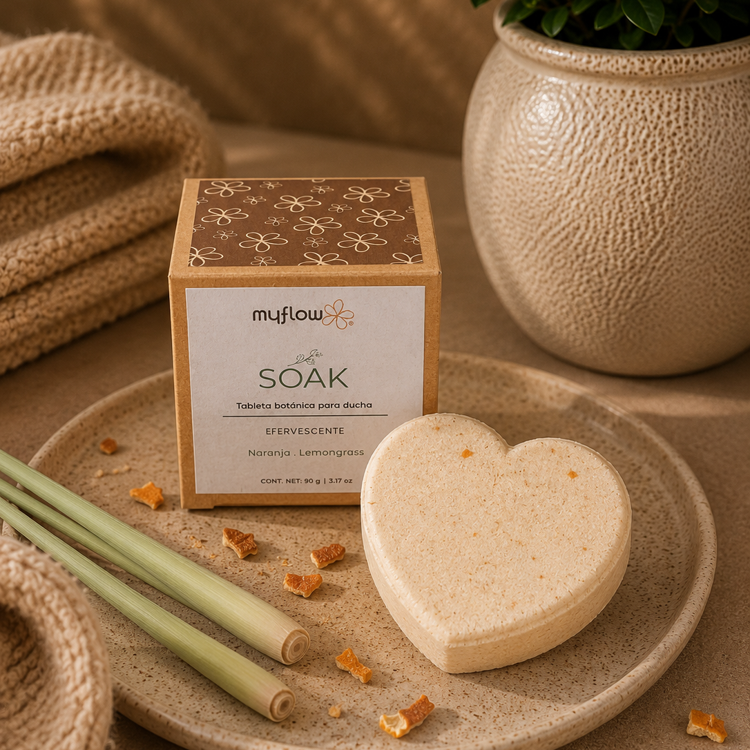 Soak | bombas efervescentes NARANJA & LEMONGRASS