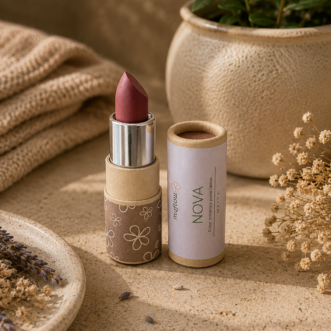 Nova | Labial botánico color Malva