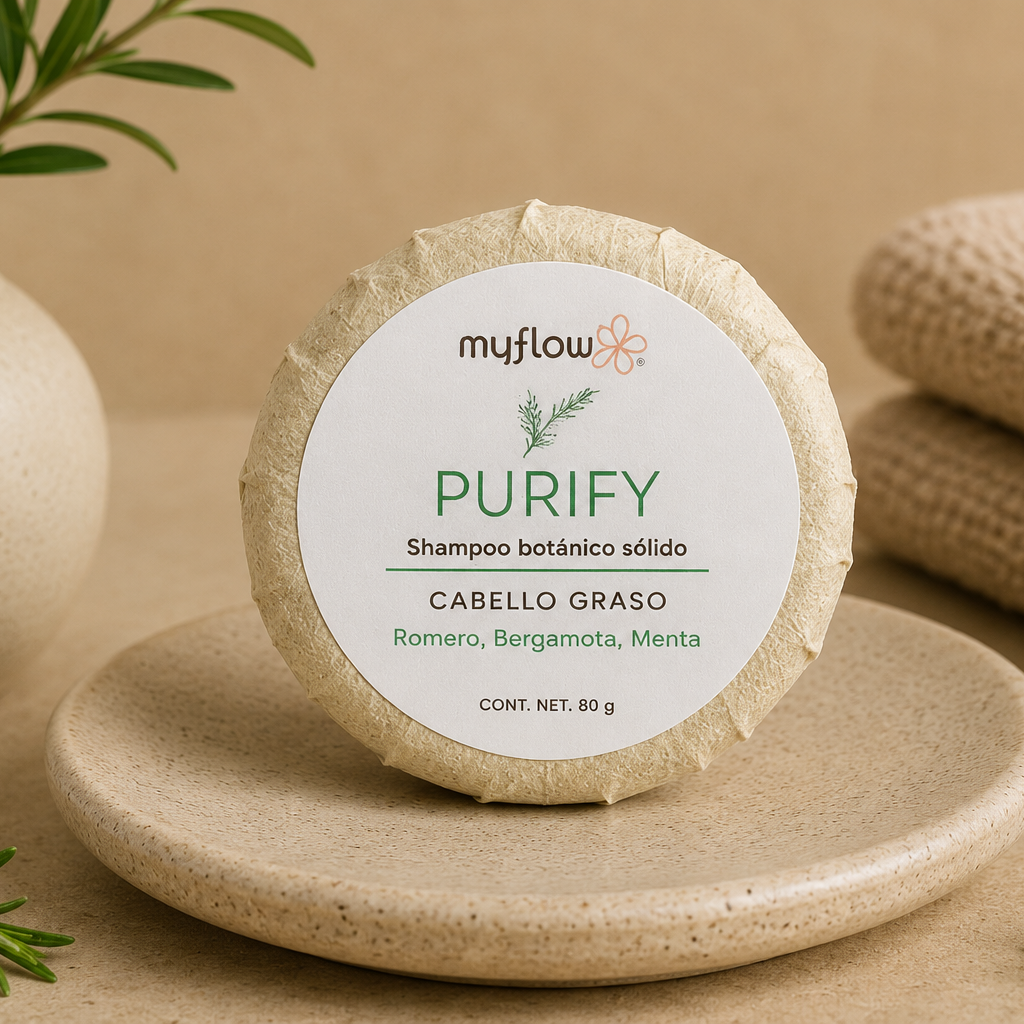 Purify | Shampoo botánico sólido cabello graso