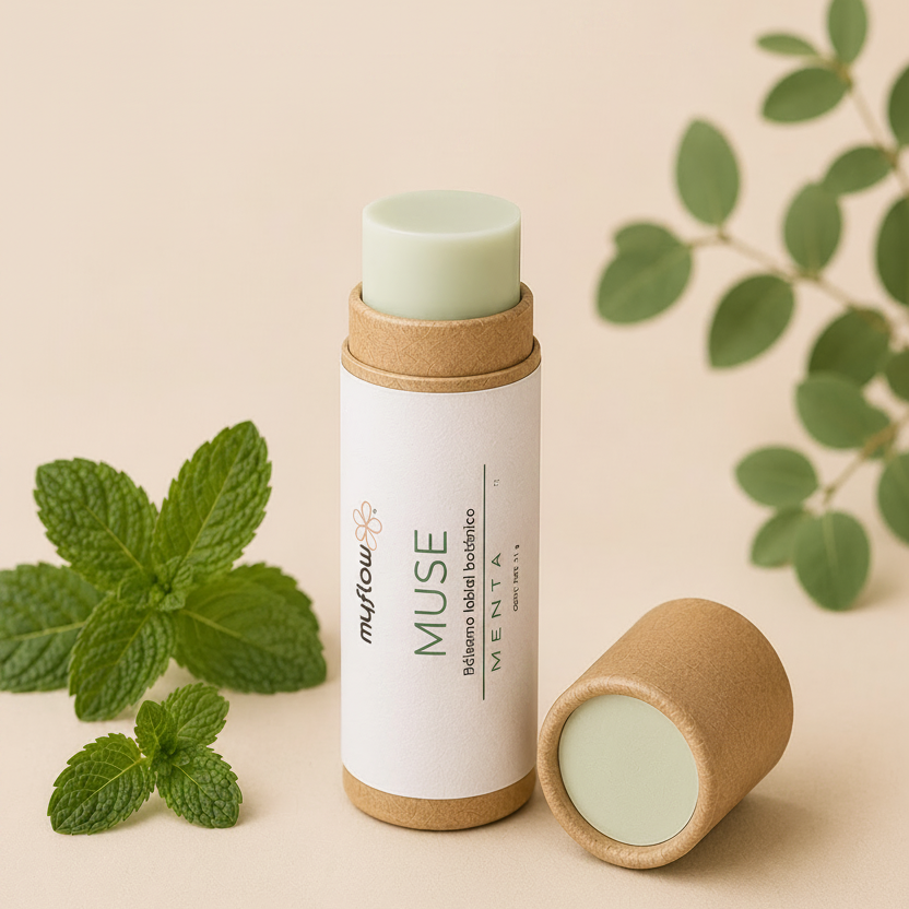 Muse | Bálsamo botánico labial menta