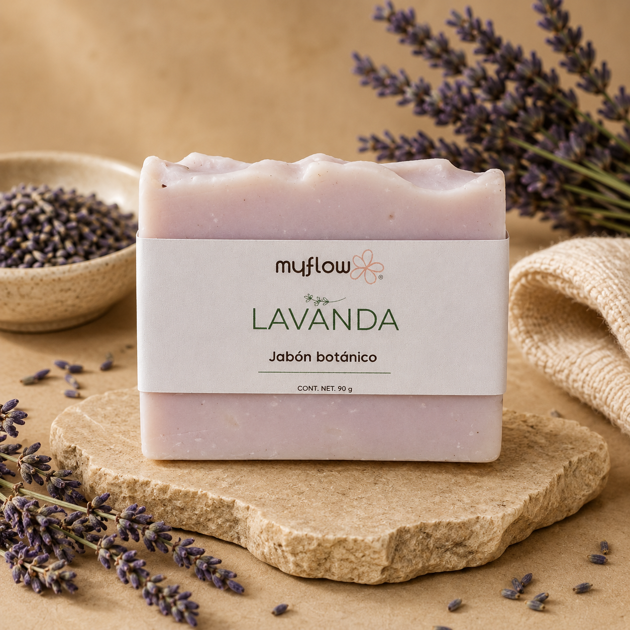 Jabón Botánico Lavanda
