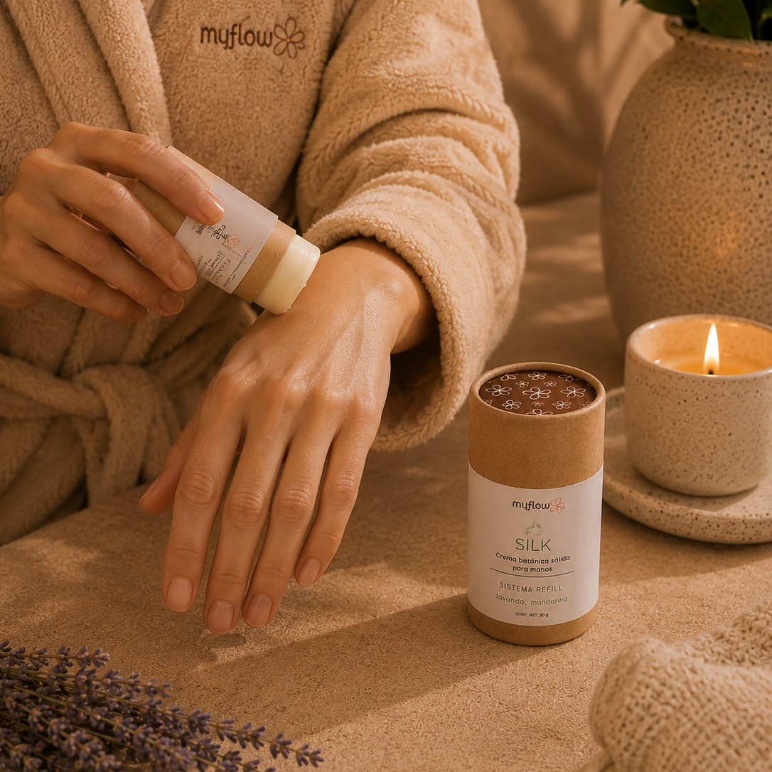 Silk | Crema botánica sólida para manos