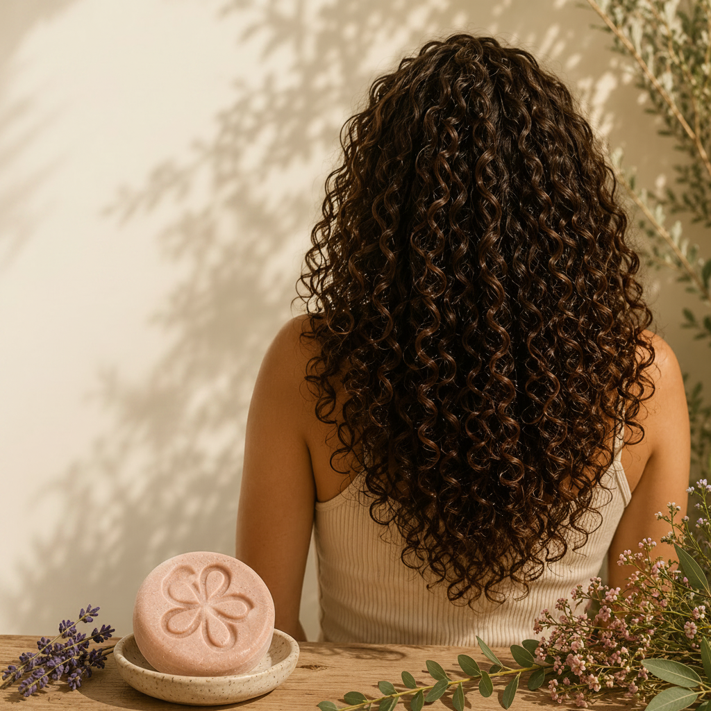Curl | Shampoo botánico sólido cabello rizado